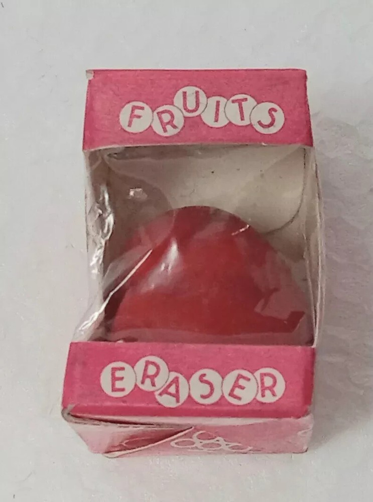 Fruit eraser student creative stationery kindergarten cute mango eraser