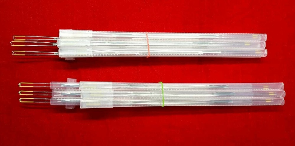 6pc Laparoscopic Loop Electrodes for Double Stem Working Element Bipolar Passive