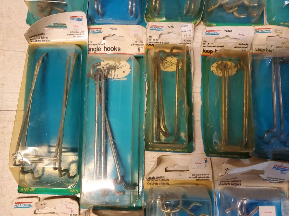 74 peg hooks new In packages
