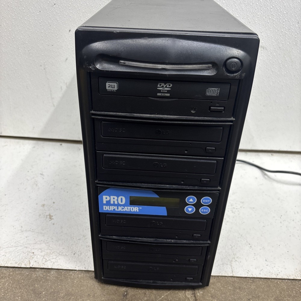 LG - 5 Tray PRO DUPLICATOR for CD / DVD Discs #2F3