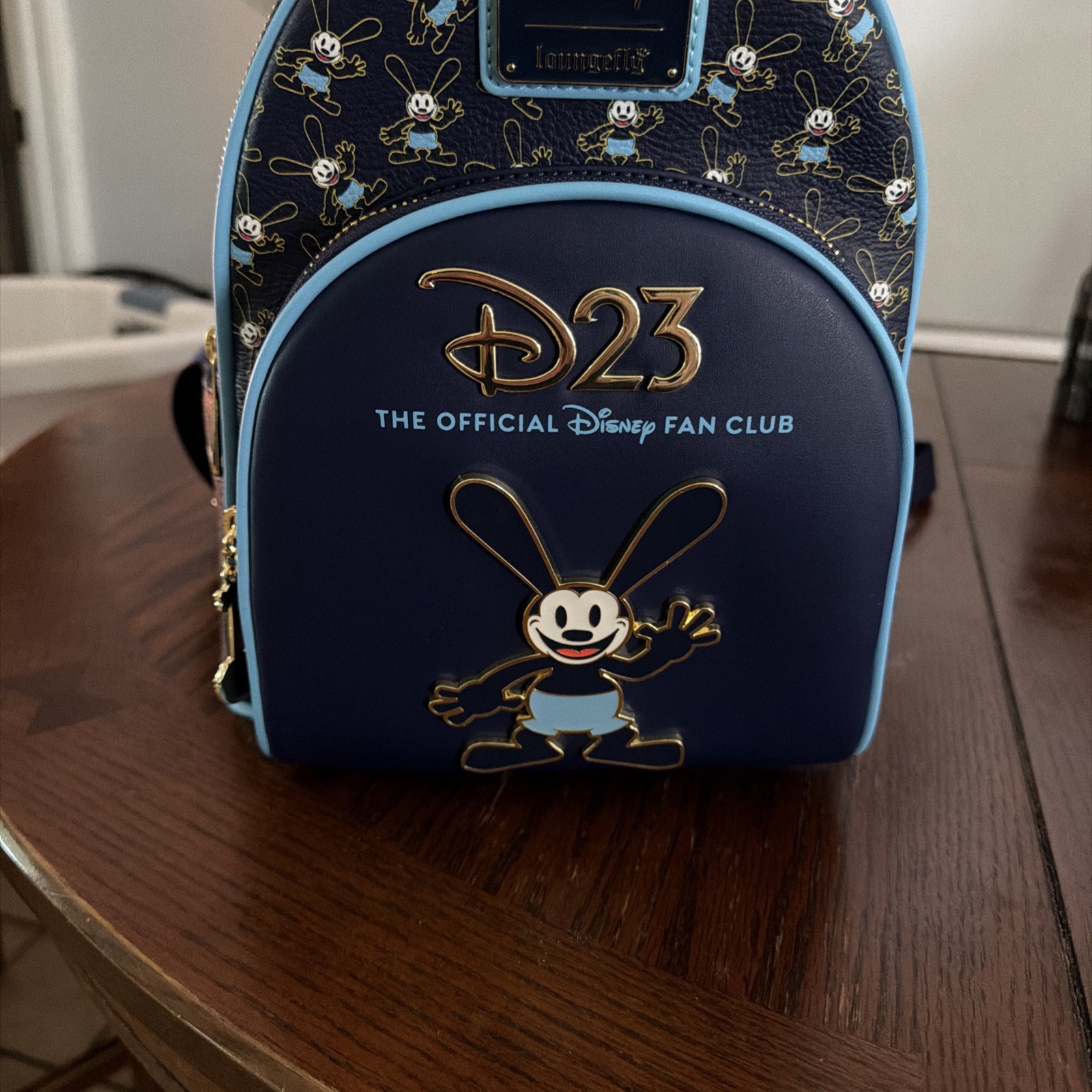 Disney D23 Fan Club Oswald Backpack And Ears Set Brand New Loungefly Awesome!!!!