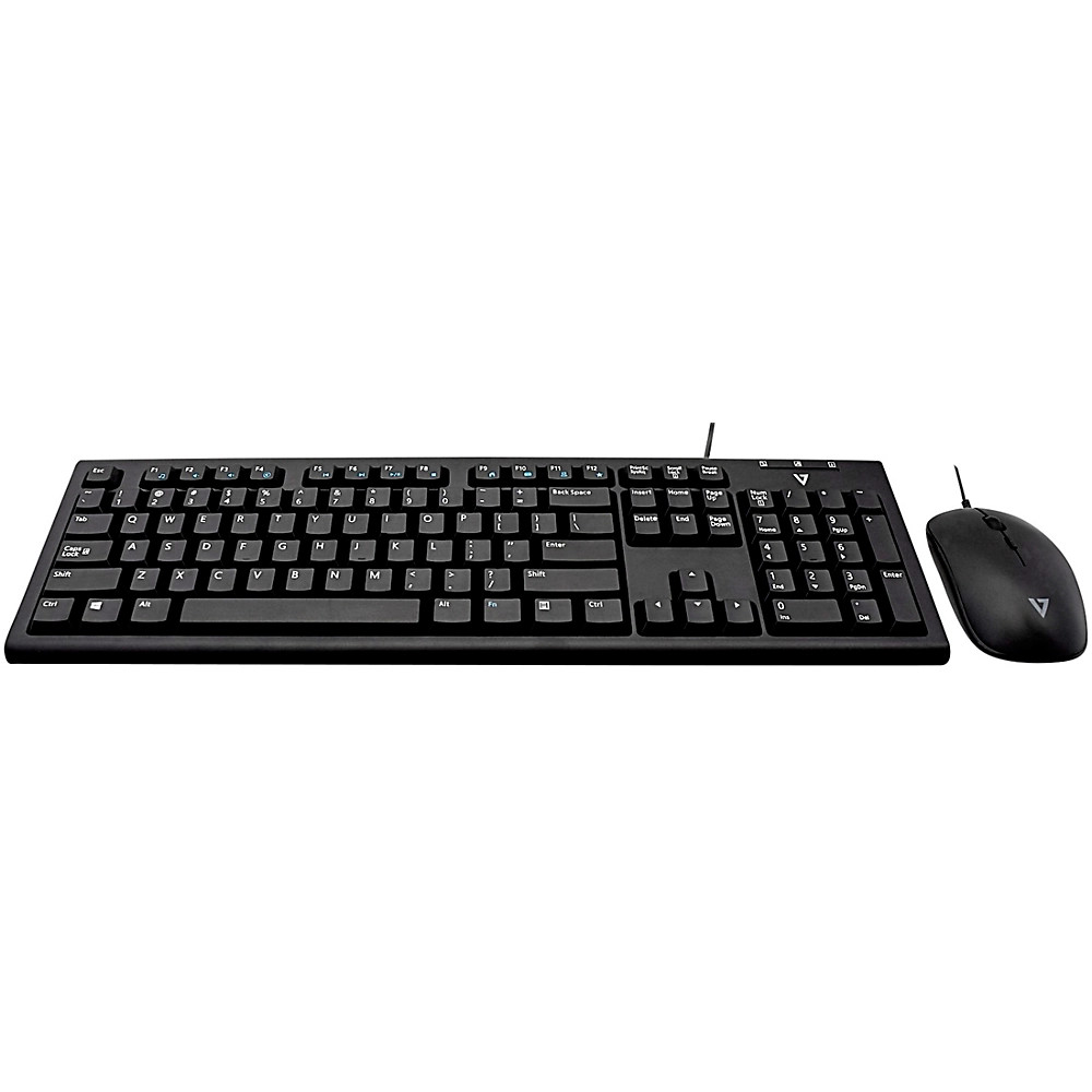 V7 USB Wired Keyboard and Mouse Combo