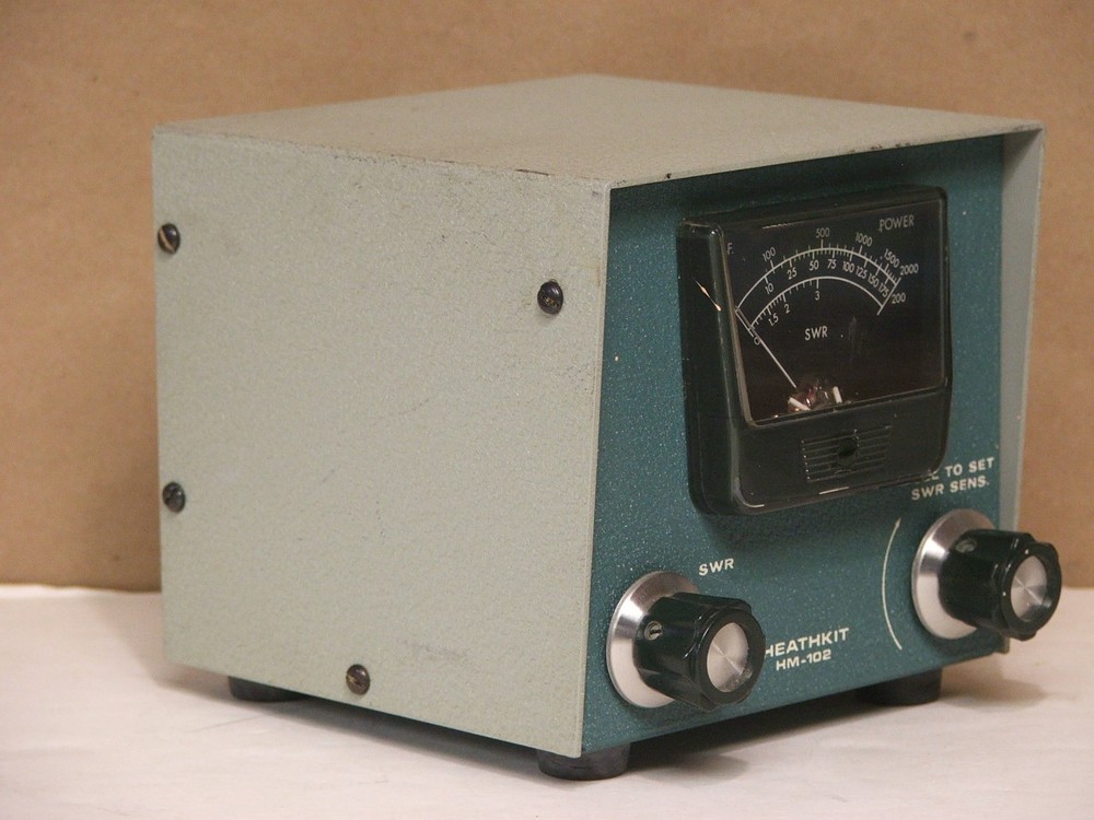 Heathkit HM-102 HF Wattmeter 200 & 2000 Watts #2 - NICE