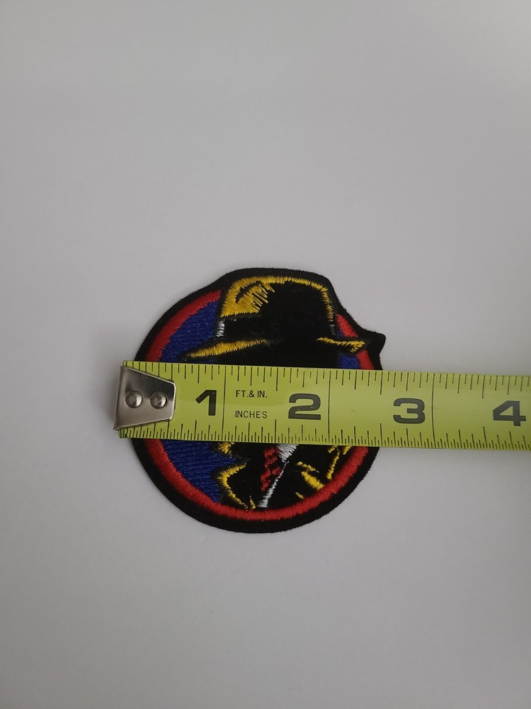 VINTAGE DICK TRACY LOGO EMBROIDERED PATCH