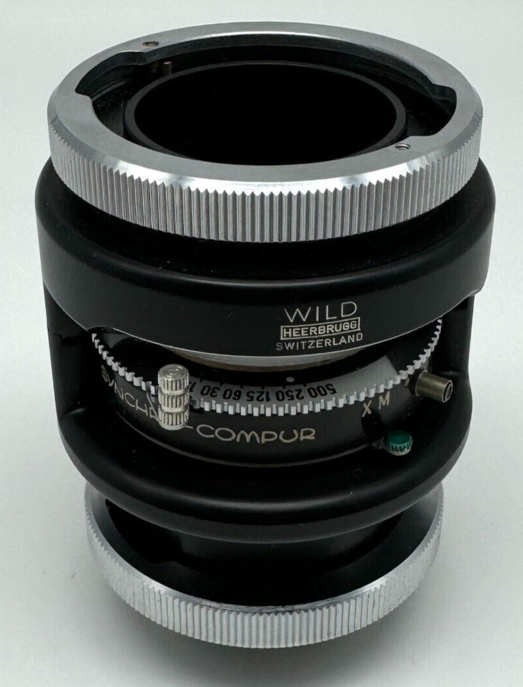 Wild Heerbrugg Synchro-Compur Microscope Camera Attachment/Adapter
