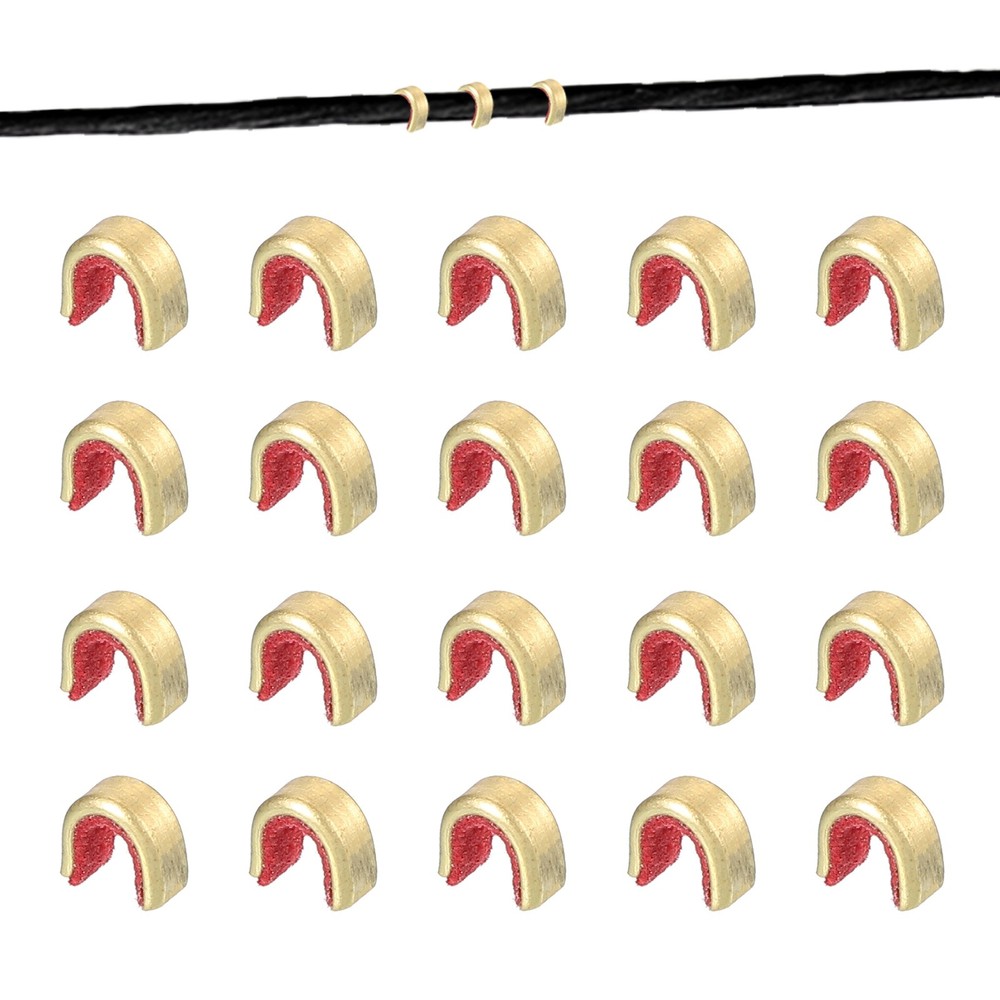 20 Pcs 6x3mm Bow String Nocking Points Red