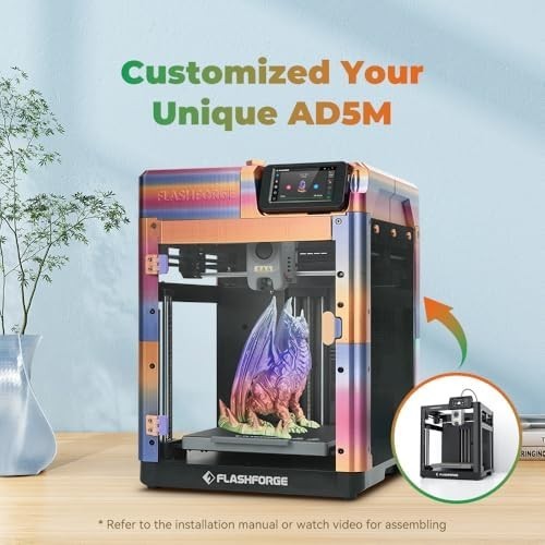 3D Printer AD5M Enclosure, Create Your Style, Dustproof and Constant Temperatur
