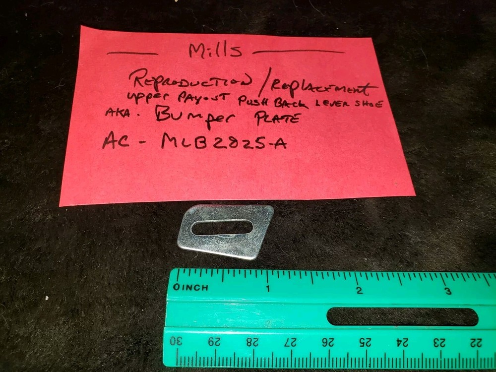 REPRODUCTION REPLACEMENT UPPER PAYOUT PUSH BACK LEVER SHOE AC - MLB2825-A