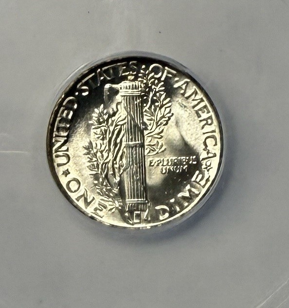 1944 MERCURY DIME High Grade!