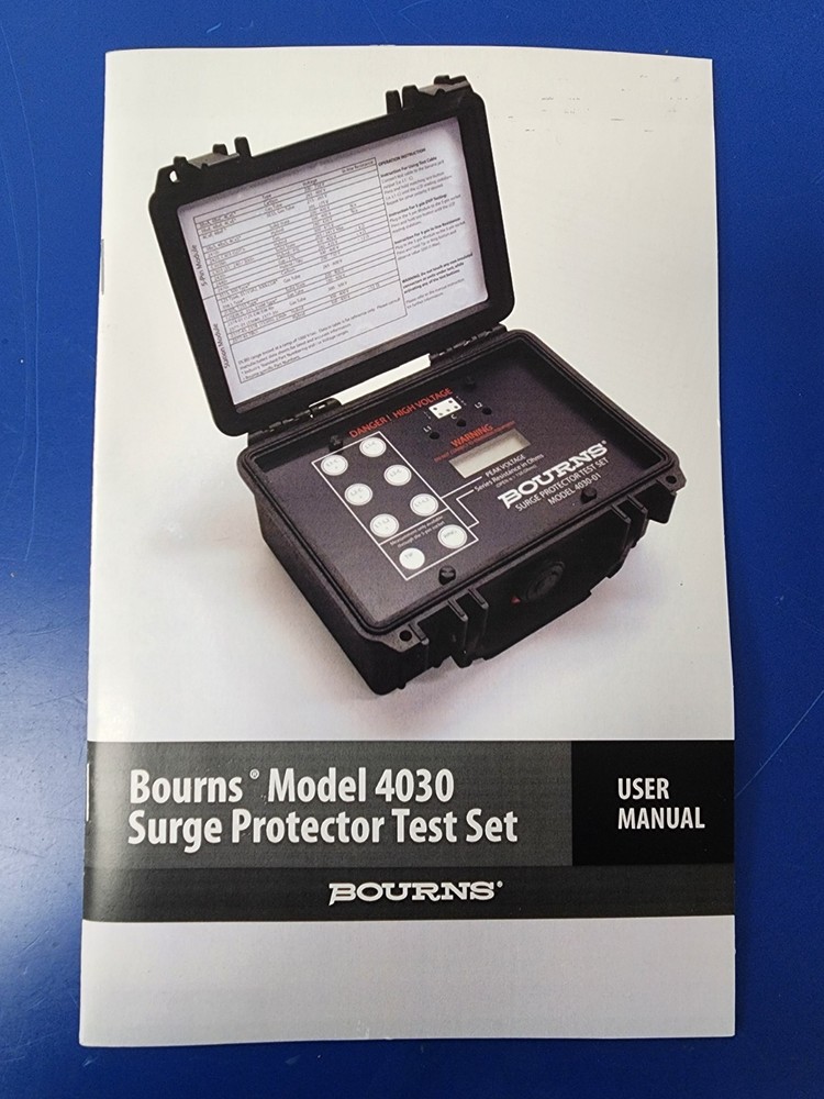 BOURNS Model 4030-02 Surge Protector Test Set