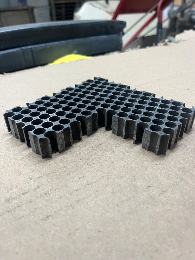 Letterpress Steel HONEYCOMB Base TOGGLE