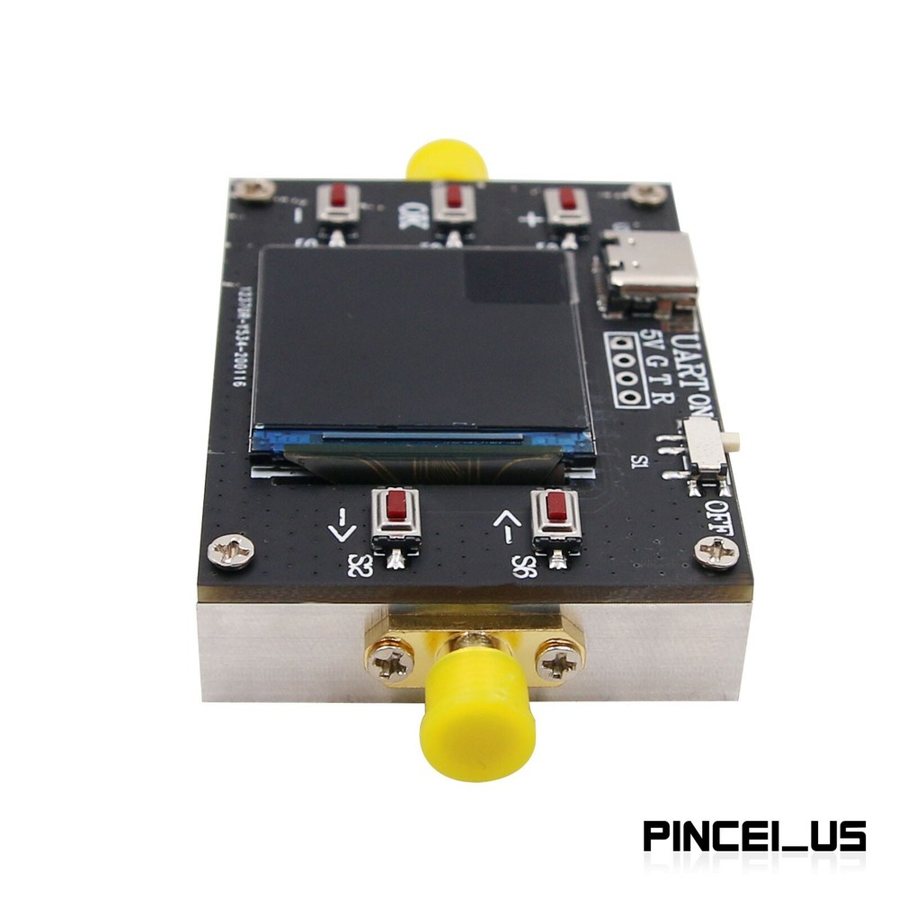 20MHz-6GHz Programmable Gain Amplifier Low Noise 31.75DB Dynamic Range w/ Shell