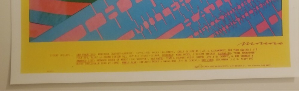 The doors concert poster