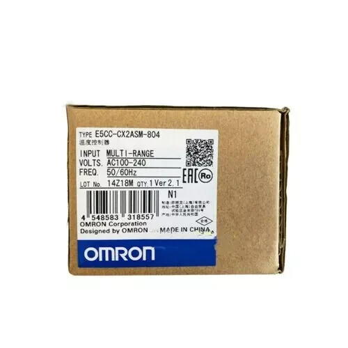 New Omron Temperature Controller E5CC-CX2ASM-804 100-240VAC Fast Shipping 1pcs