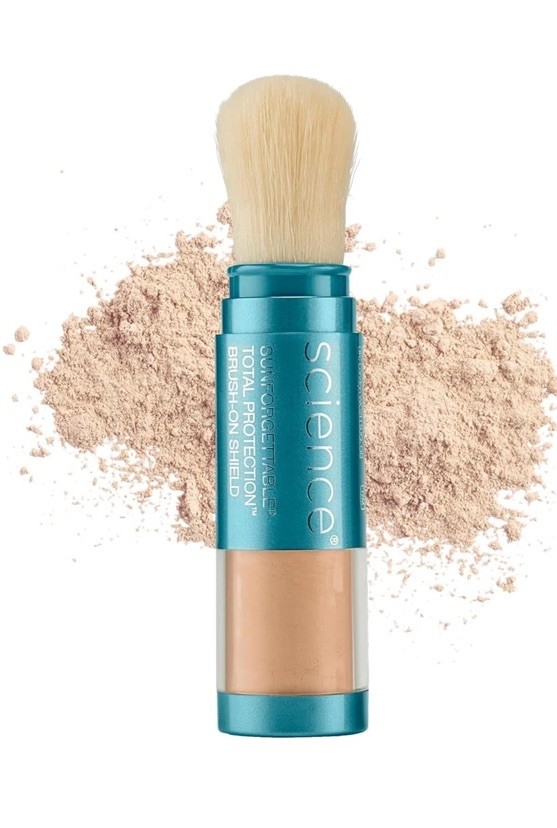 Colorescience Sunforgettable Brush-On Shield SPF 50 MEDIUM NEW Mineral Sunscreen