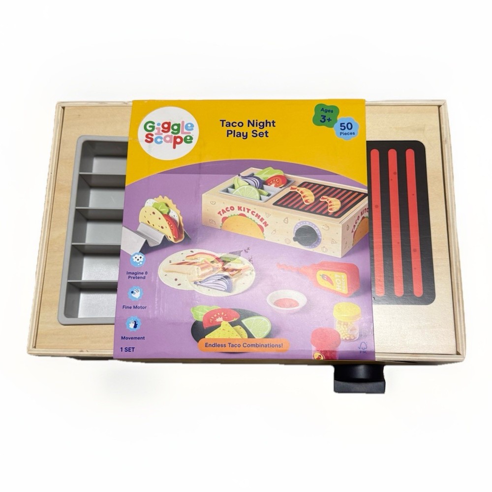 Giggle Scape Taco Night Play Set New In Box