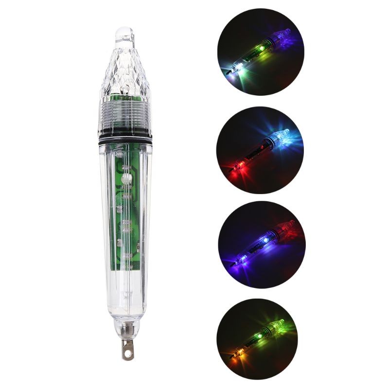 Fishing Light Deep Drop Underwater Water-Triggered Designed Light Bait Flasher