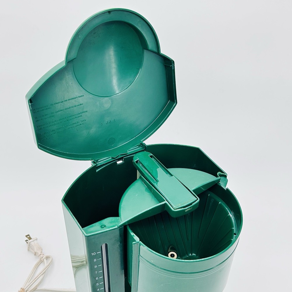 Krups Gevalia Type 396 10 Cup Automatic Coffee Maker Green Tested Working