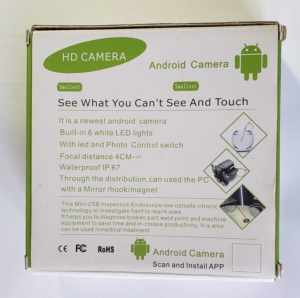 Borescope for Android HD Camera by Fantronics