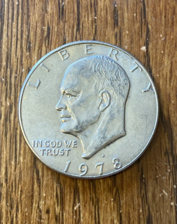 1978-D Eisenhower Dollar IKE Clad Coin