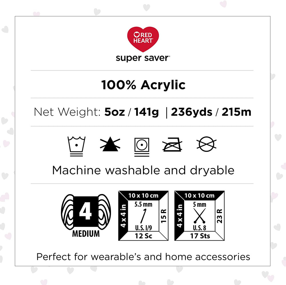 Super Saver Yarn, 3 Pack, Fruity Stripe 3 Count