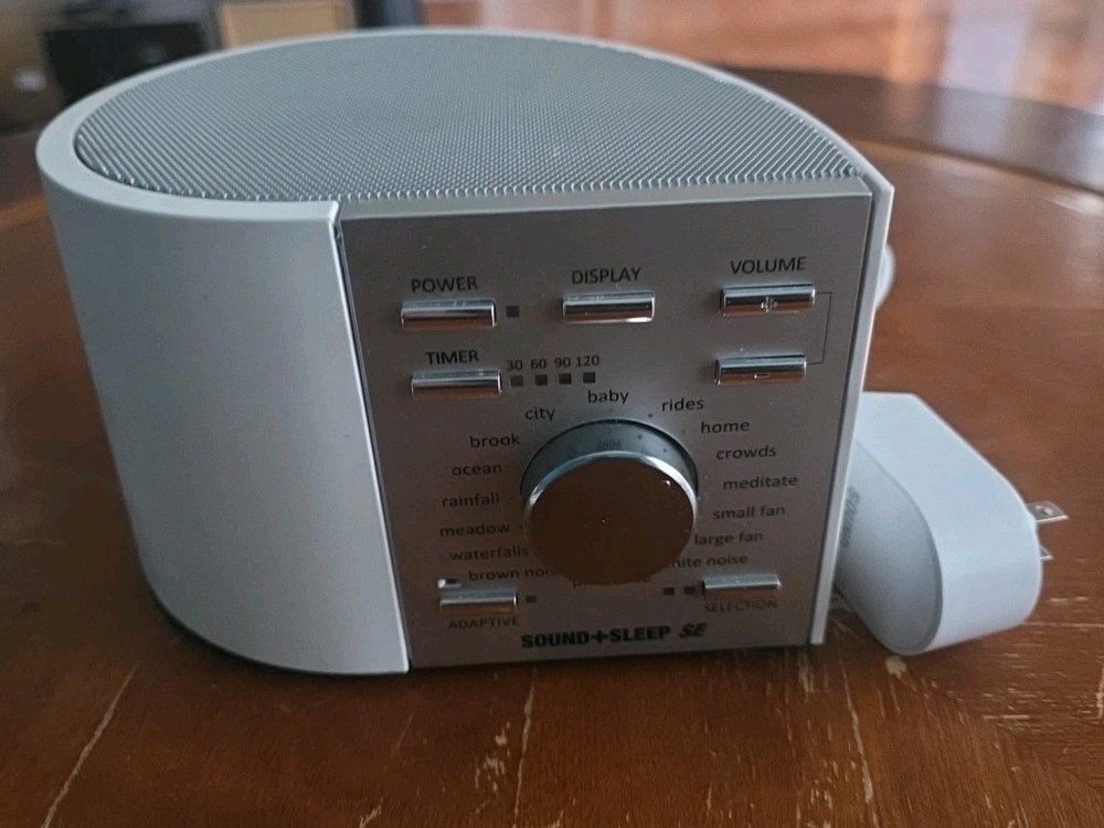 Adaptive Sound Technologies ASM1005 "Sound + Sleep SE" Machine, Tested & Working