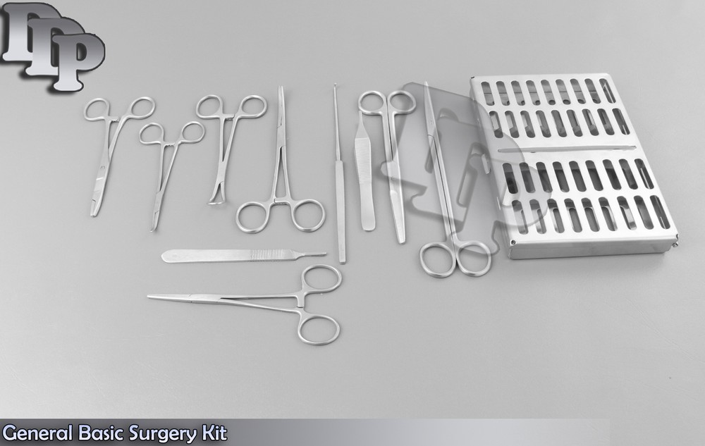 New O.R Grade General Basic Surgery Kit ! Spay Pack Dental Surgical Instruments