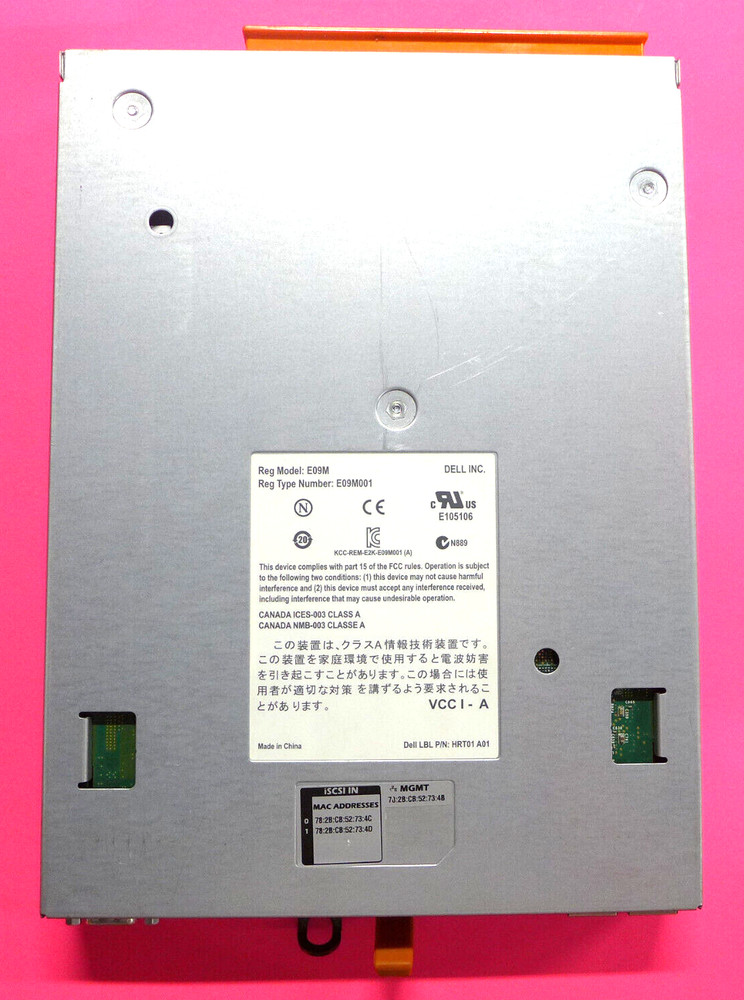 Genuine Dell EqualLogic E09M Control Module GJ51T