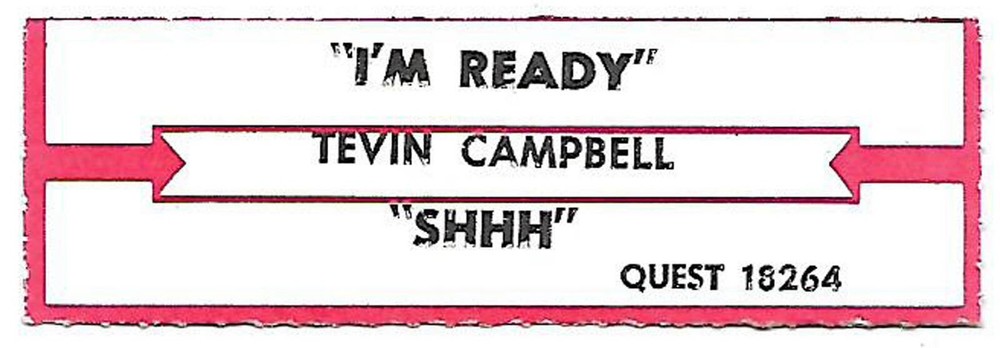Tevin Campbell, I'm Ready/Shhh, Jukebox Label 45