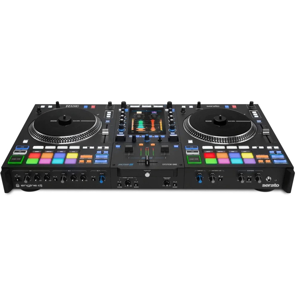 Rane SYSTEM ONE All-in-One Motorized Platters Stems Standalone DJ System