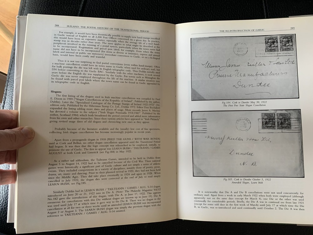 Ireland’s Transition Postal History Transitional Period C I Dulin philately