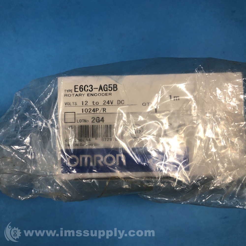 Omron E6C3-AG5B Rotary encoder 12-24Vdc 1024P/R FNFP