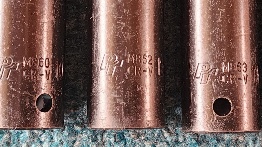 8-Piece Performance Tool 1/2" Drive 6-pt Deep Impact Sockets! Chrome- Vanadium!