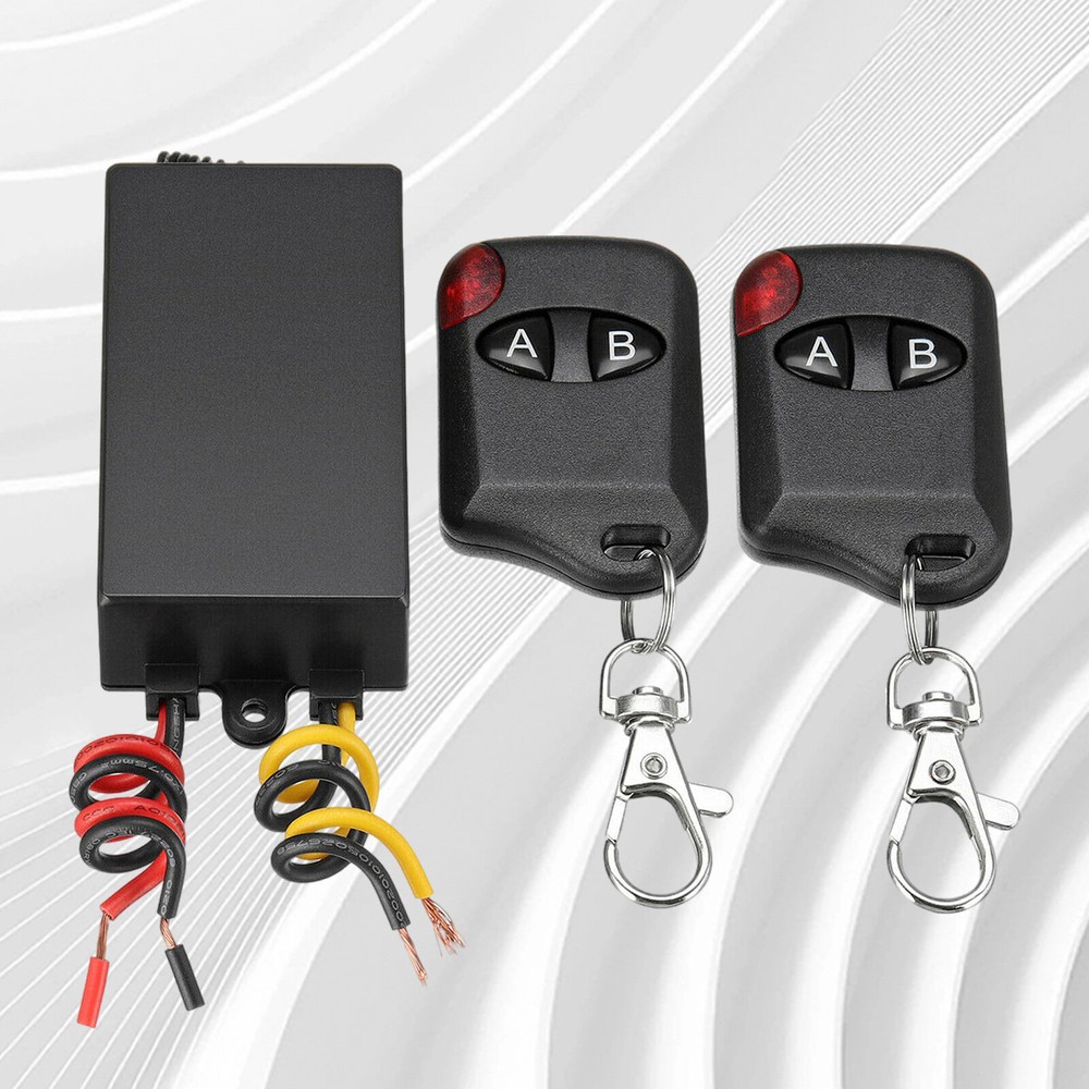 Universal 12V DC 315MHZ ON-OFF Wireless Remote Control Switch Relay Receiver Set