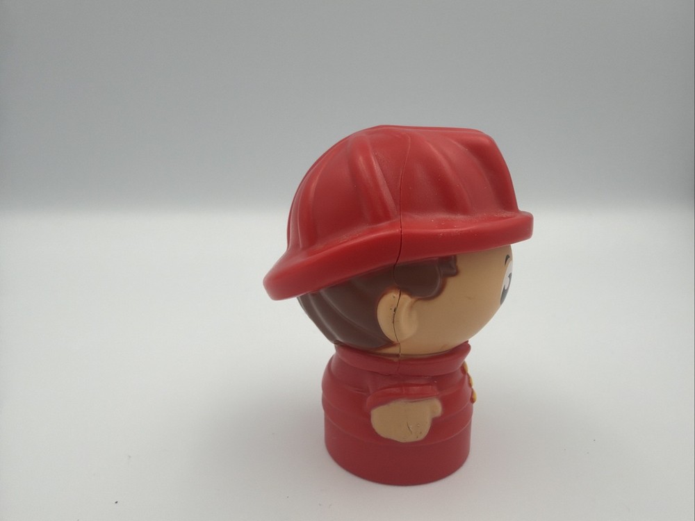 Mega Bloks First Builders Fireman Red Outfit Figure