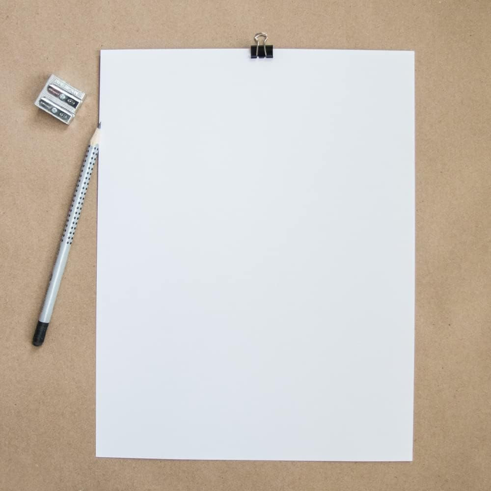 100 Pack of 3X5 Inches Thick Heavyweight Index Cards on 110Lb Card Stock - Perfe