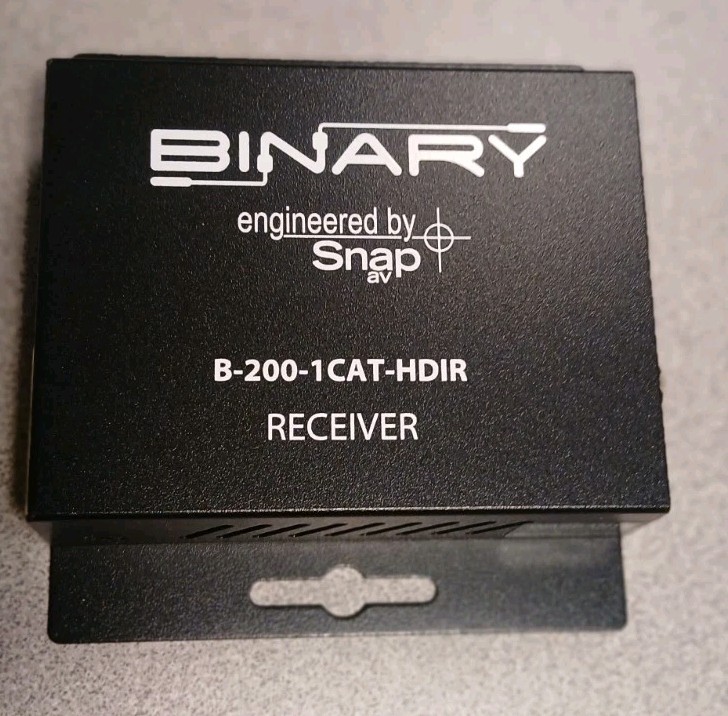 Snap Binary B-320-1CAT-HDIR Receiver with NO Power Supply