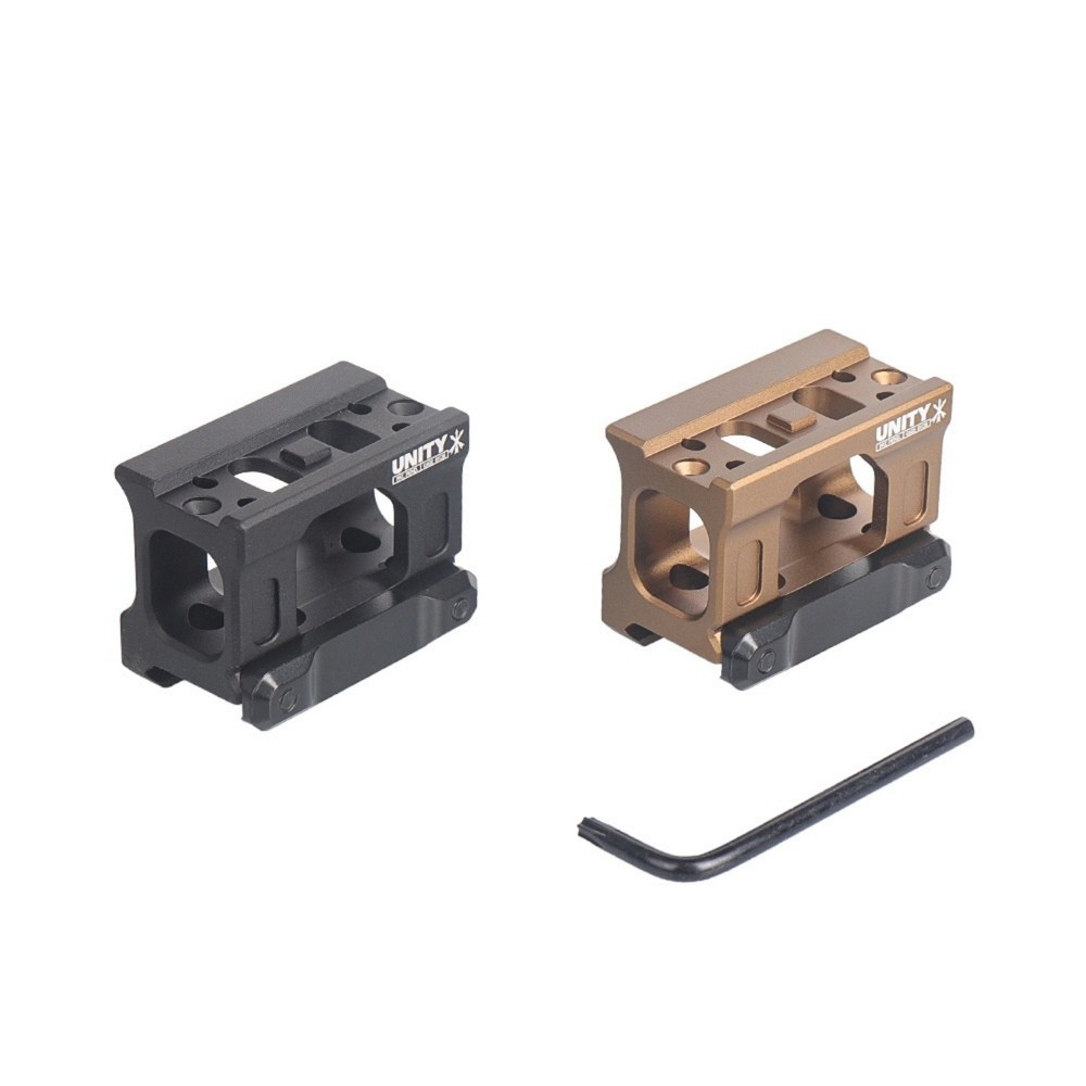 Micro Red Dot Riser Mount T2 Style 20mm Rail Aluminum Low Profile