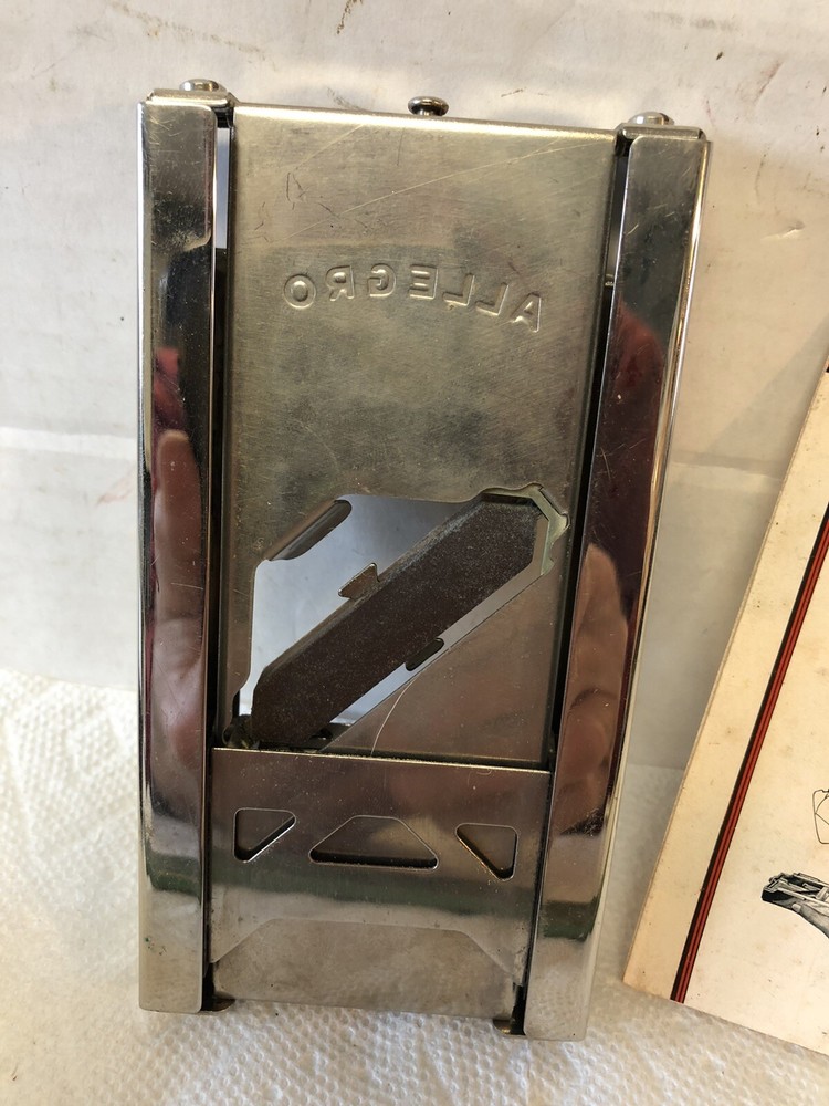 Vintage Allegro Model Standard Automatic Razor Honing Stropping Machine with Box