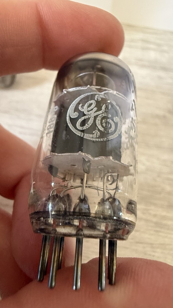 GE 12AX7A 7025 NOS Tubes - Matched Pair