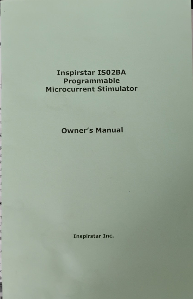 Inspirstar IS02BA FSM Frequency Specific Microcurrent excellent condition