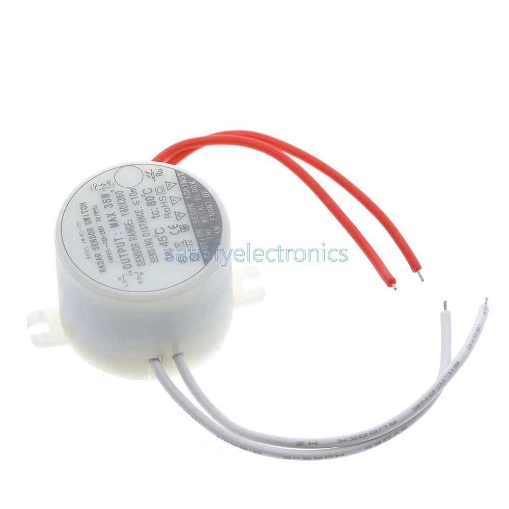 1PCS 35W Circular Radar Microwave induction sensor human body switch sensors