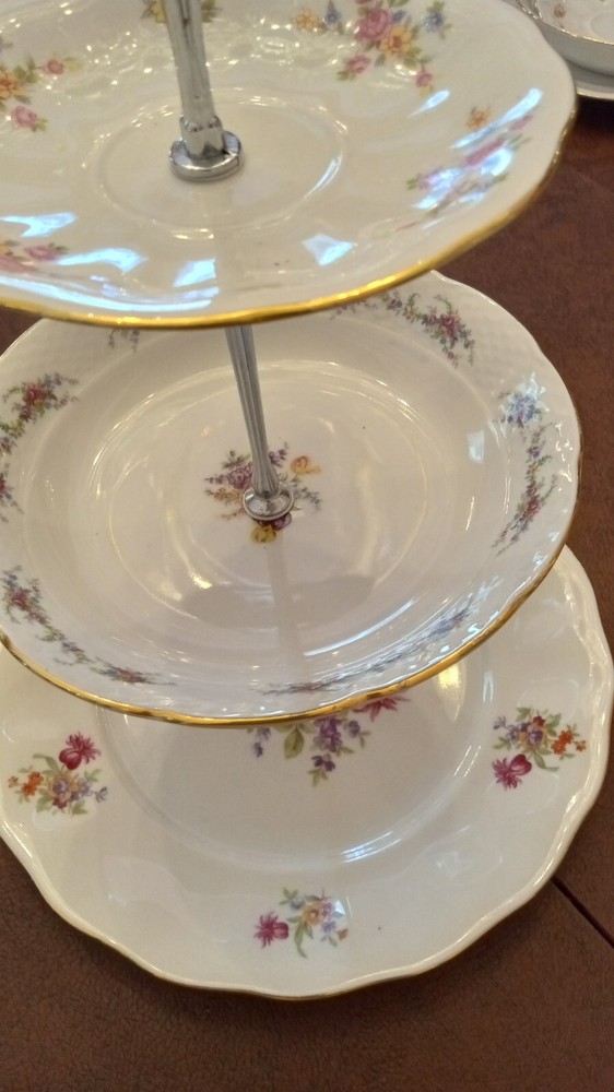 Vintage China tiered stand