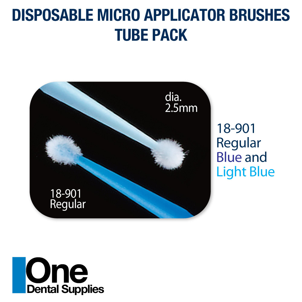 Dental Disposable Micro Applicator Regular Brushes 400 pcs