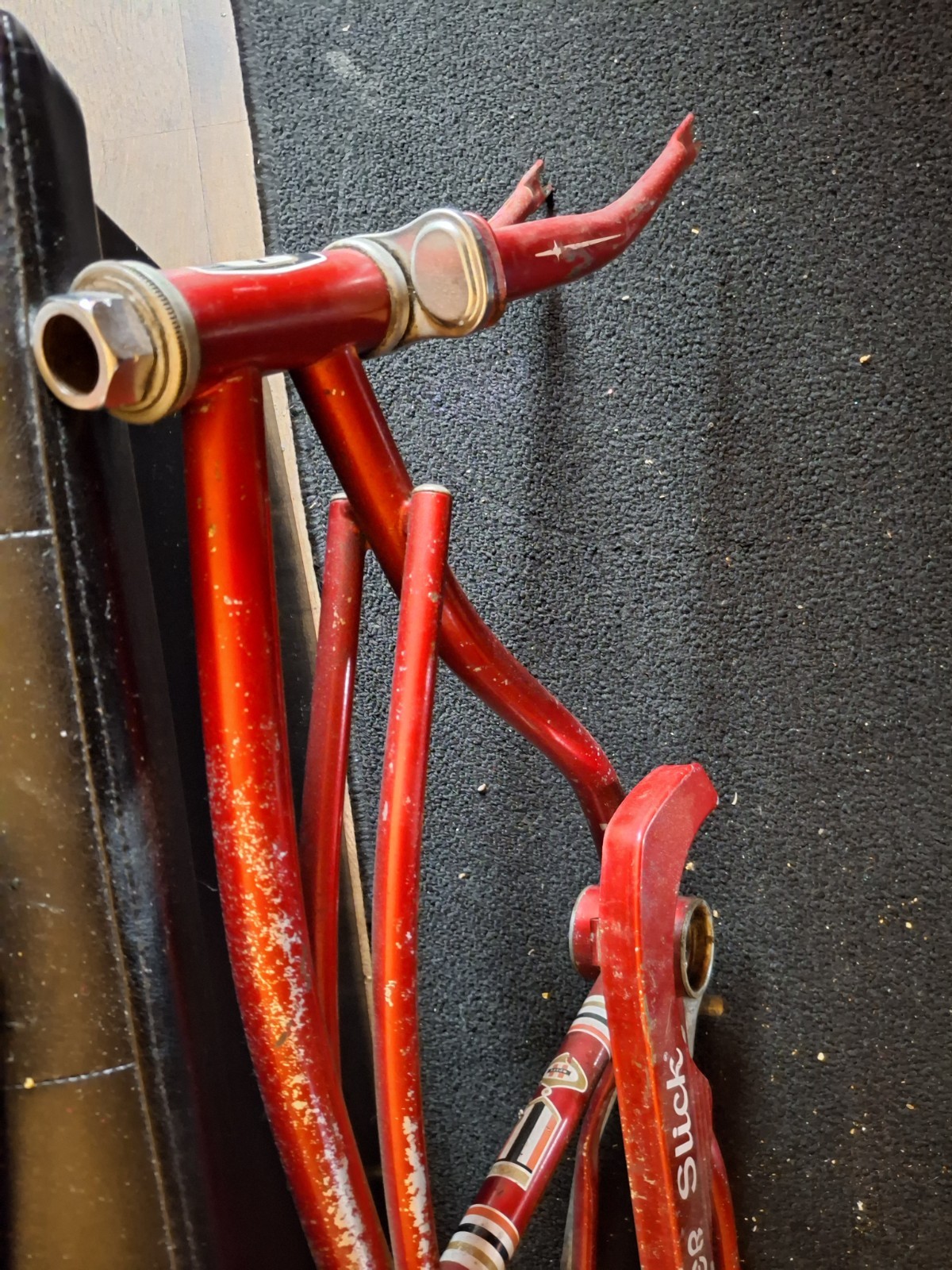 Huffy Cheater Slick 3 Speed Muscle Bike Frame Set Huffy Vintage 1966 Original