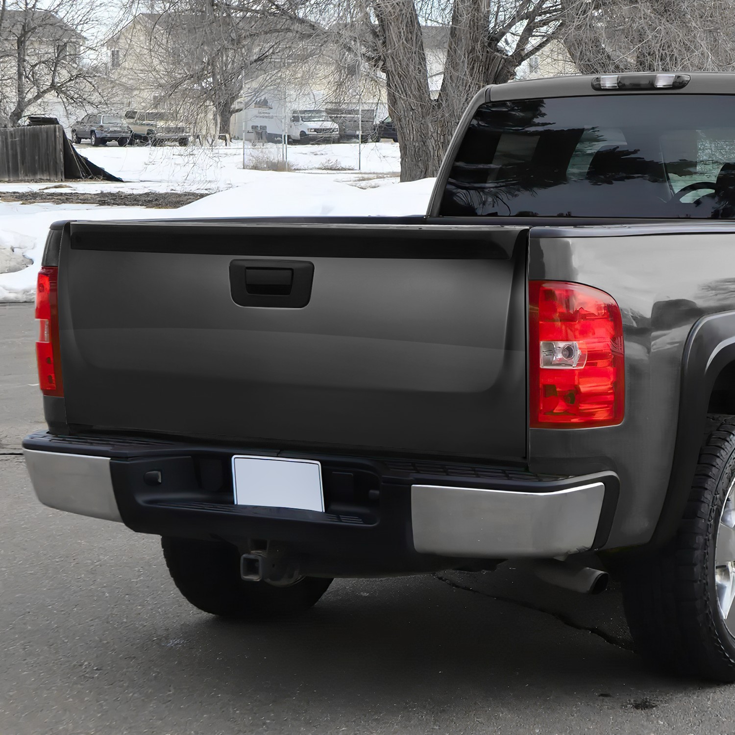 For 2007-2014 Chevy Silverado GMC Sierra 1500 2500/3500HD Primed Steel Tailgate