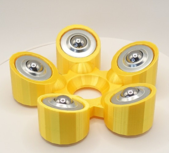 Bowling Ball Spinner Cup - Silky Yellow