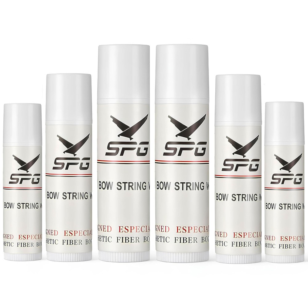 FENJANER Archery 6Pcs Bow String Wax, Protective Bowstring Waterproof Rail...