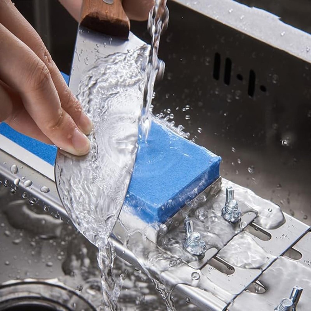 Stainless Steel Knife Sharpener Adjustable Sharp Stones Grinder