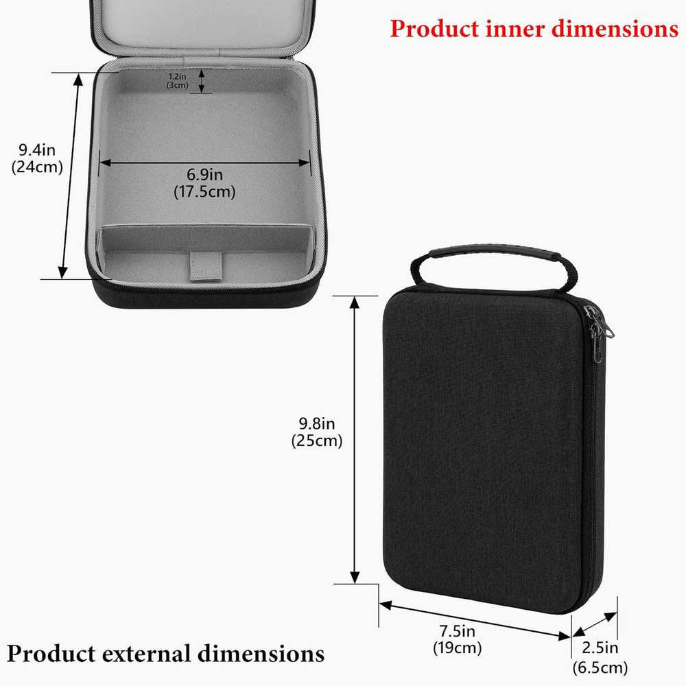 Audio Interface Carrying Case Compatible SONICWARE Lofi-12 Xt/Limited Retro Hard